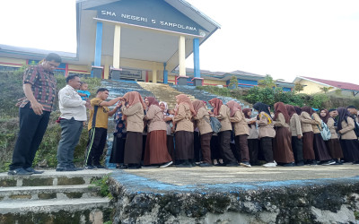 SMA Negeri 5 Sampolawa Gelar Halal Bi Halal Pasca Idul Adha 1447 H/2026 M Sebagai Momentum Mempererat Silahturahmi
